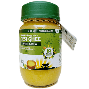 18 Herbs Organics Desi Ghee With Amla 200 Ml