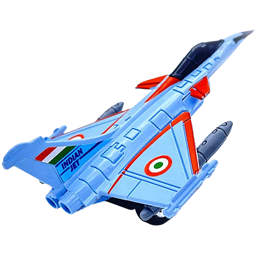 Centy Rfl Press Go Toy Fighter Jet For 3 Years Assorted Colours 1 Pc