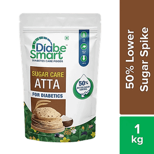 Diabesmart Diabetic Friendly Atta 32 Lower Sugar Spike 1 Kg