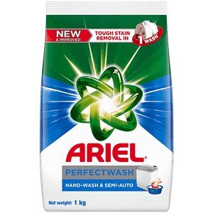 Ariel Perfect Wash Detergent Powder 1 Kg Pouch