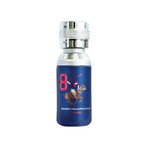 Beverly Hills Polo Club Sports No8 Eau De Toilette For Men 50 Ml