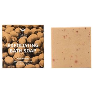 Bombay Shaving Company Shea Butter Moisturizing Bath Soap With Coconut Husk Honey For Soft Skin 100 G