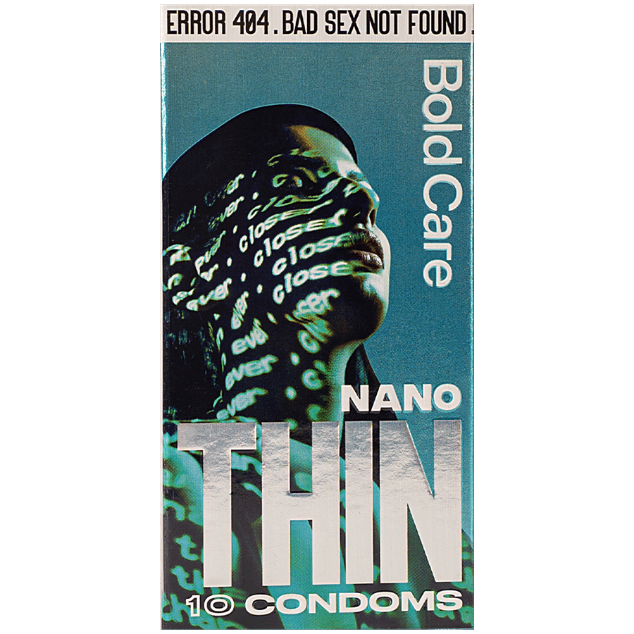 Bold Care Nano Thin Condoms 10 Pcs