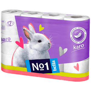Bella No 1 Karo Toilet Paper 12 Pcs