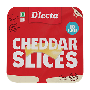 Dlecta Natural Cheddar Cheese Slices 200 G