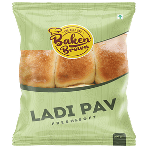 Baken Brown Laadi Pav 200 G