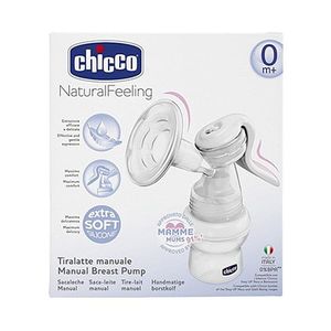Chicco Manual Breast Pump Natural Feeling Stepup 1 Pc