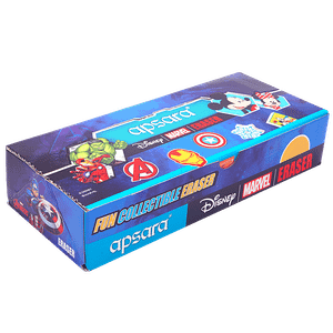 Apsara Disney Marvel Erasers Assorted 50 Pcs