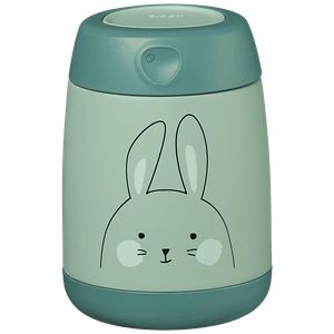 Bbox Insulated Mini Food Jar So Bunny Green Double Walled Stainless Steel 210 Ml