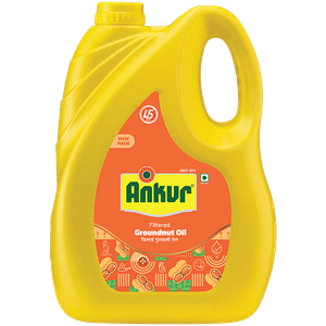 Ankur Ground Nut Oil 5 L Carton