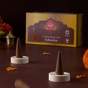Daivya Sparsh Gulmohar Dhoop Cones 50 Pc