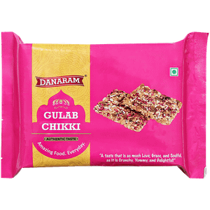 Danaram Gulab Chikki Rose Petals Jaggery Based Winter Special Dessert 400 G