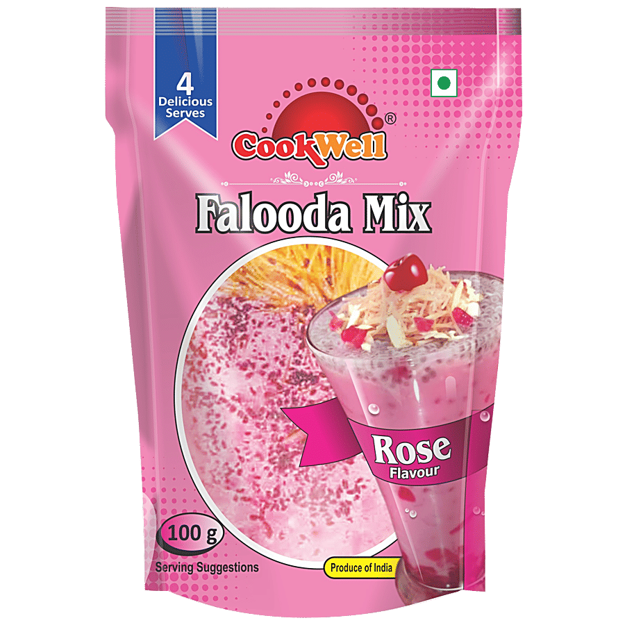 Cookwell Falooda Mix Rose 100 G