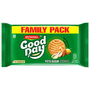 Britannia Good Day Pista Badam Cookies 600 G Pouch