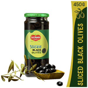 Del Monte Sliced Black Olives 450 G Jar