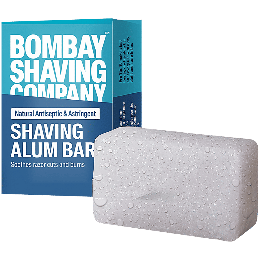 Bombay Shaving Company Shaving Alum Bar 100 G