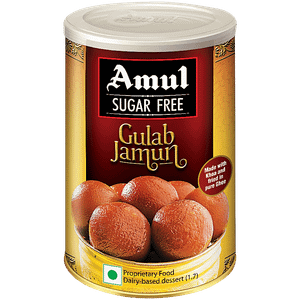 Amul Sugar Free Gulab Jamun 500 G Tin