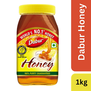 Dabur 100 Pure Honey Worlds No1 Honey Brand With No Sugar Adulteration 1 Kg