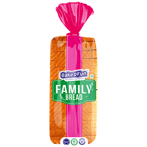 Bake O Fun Family Bread Premium Soft Healthy Rich In Nutrients 600 G Pouch