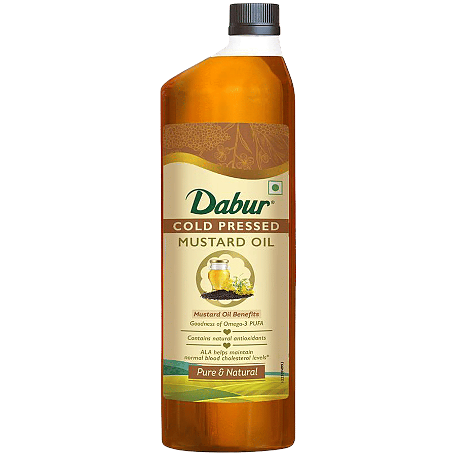 Dabur Cold Pressed Mustard Oil 1 L