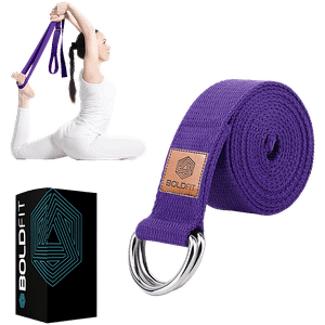 Boldfit Yoga Belt 6 Ft Purple 1 Pc