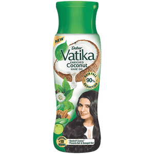 Dabur Vatika Enriched Coconut Hair Oil With 7 Ayurvedic Herbs 450 Ml