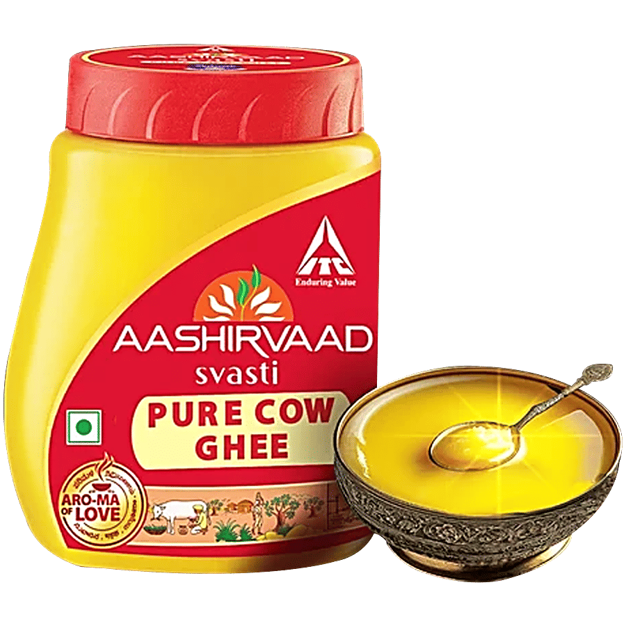 Aashirvaad Svasti Cow Ghee 1 L Jar