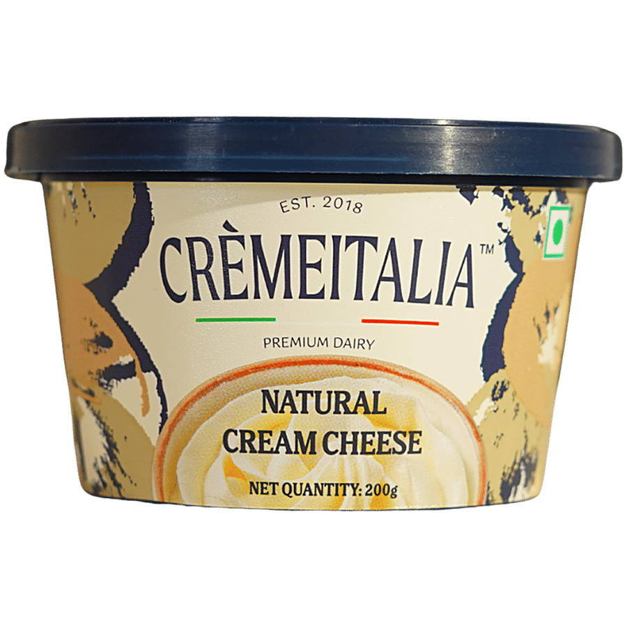 Cremeitalia Natural Cream Cheese 200 G