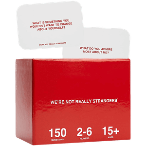 Dp We Are Not Really Strangers Card Game 1 Pc