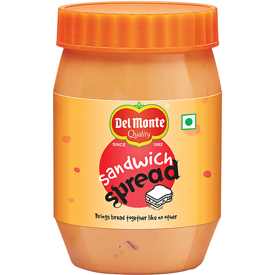 Del Monte Sandwich Spread Mayo 280 G Plastic Bottle