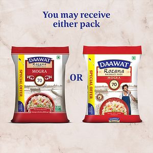 Daawat Basmati Rice Rozana Mogra Broken 5 Kg