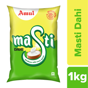 Amul Masti Dahi 1 Kg Pouch