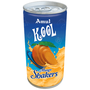 Amul Kool Milk Shake Mango 200 Ml Can