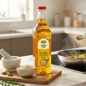 Cycle Pure Cold Pressed Tilgingelly Oil 500 Ml