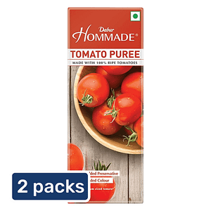Dabur Hommade Tomato Puree 2x200 G