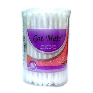 Cot Mate Imported Cotton Buds Pemium Quality 100 Pcs