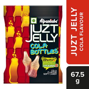 Alpenliebe Juzt Jelly Cola Flavour Bottles 728 G Pouch