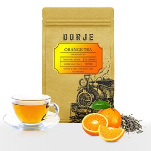 Dorje Orange Tea Refreshing Aromatic From Darjeeling 100 G