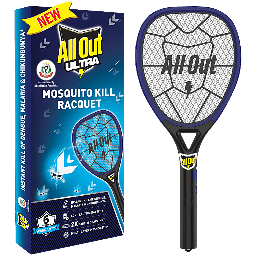 All Out Ultra Mosquito Kill Racquet 1 Pc
