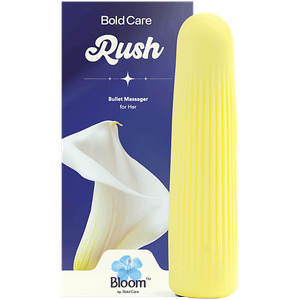 Bold Care Rush Bullet Massager For Her Yellow 1 Pc