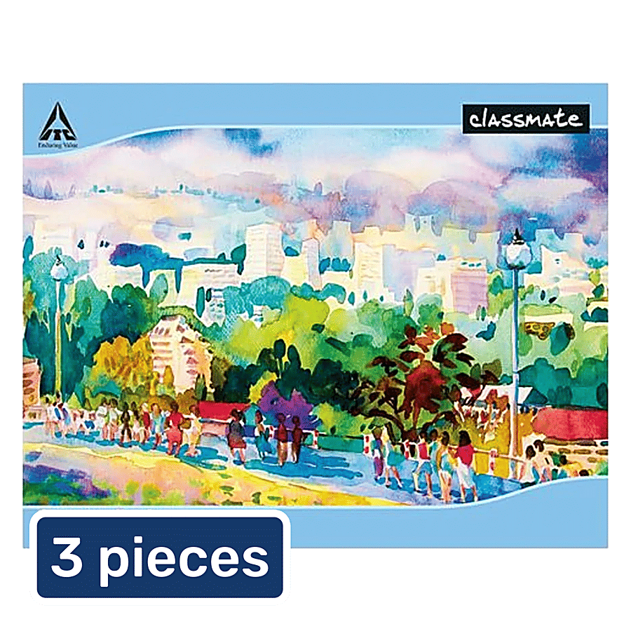 Classmate Drawing Book Unruled 40 Pages 3x1pc